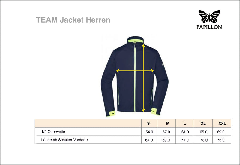 TEAM JACKE HERREN, ROT