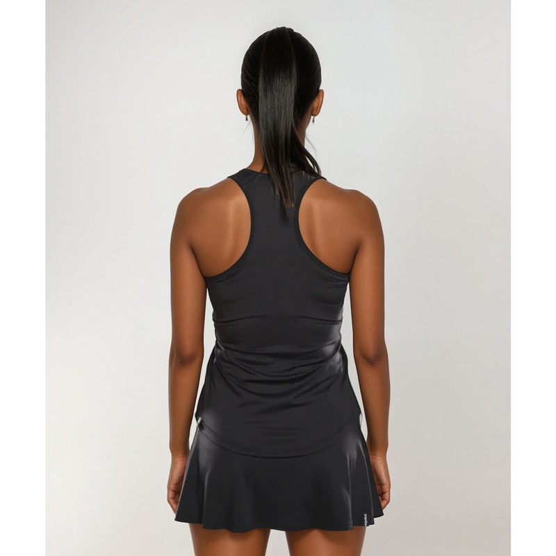 CLUB TANKTOP DAMEN, SCHWARZ