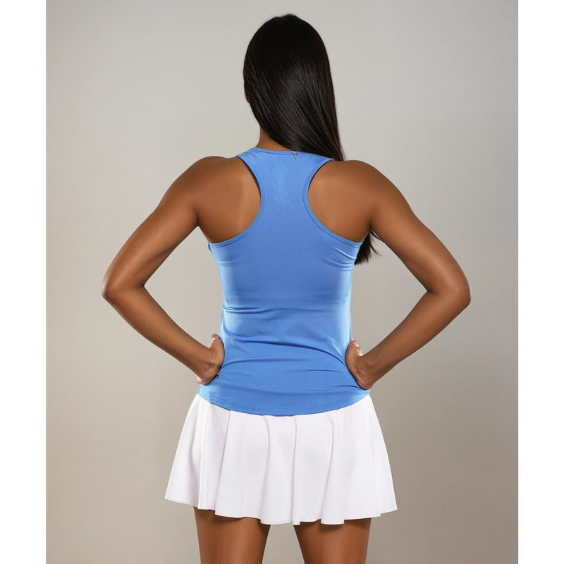 CLUB TANKTOP DAMEN, BLAU