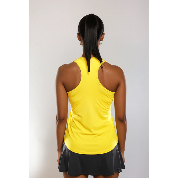 CLUB TANKTOP DAMEN, GELB