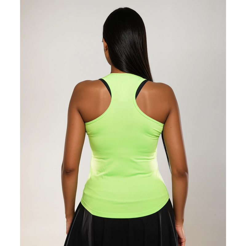 CLUB TANKTOP DAMEN, NEON GRÜN