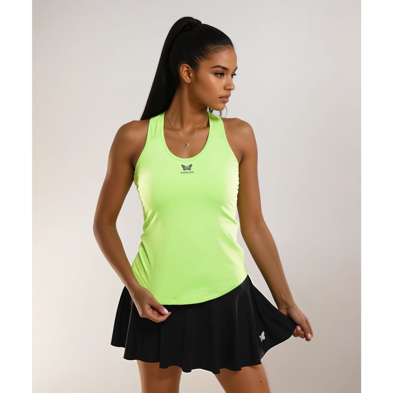 CLUB TANKTOP DAMEN, NEON GRÜN