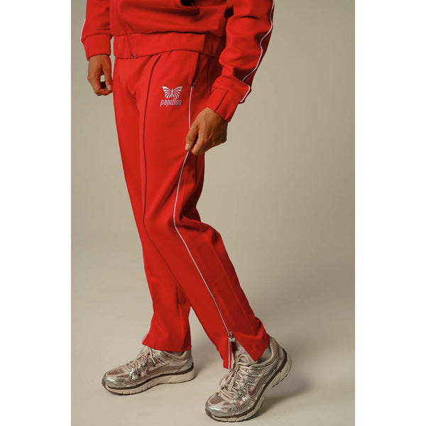 CLUB TRACKSUIT HOSE HERREN, ROT -NEU-