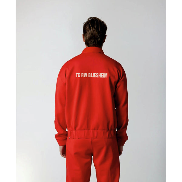 CLUB TRACKSUIT JACKE HERREN, ROT -NEU-