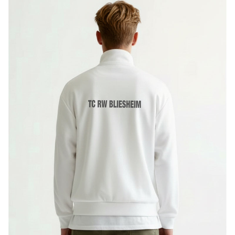 CLUB TRACKSUIT JACKE HERREN, WEISS -NEU-