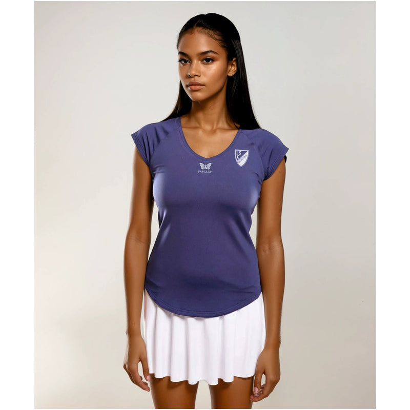 1.SC GRÖBENZELL TEAM V-SHIRT DAMEN,  NAVY