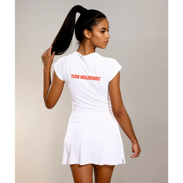 TC RW WEILERSWIST TEAM V-SHIRT DAMEN, WEISS