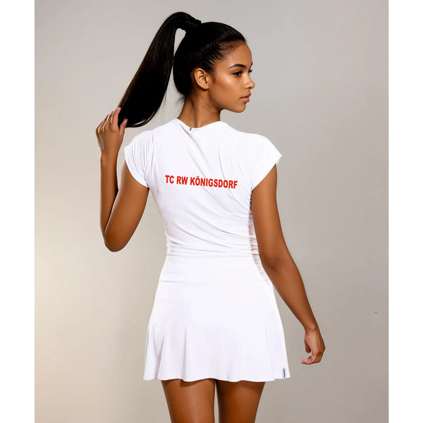 TCRWK V-SHIRT DAMEN, WEISS