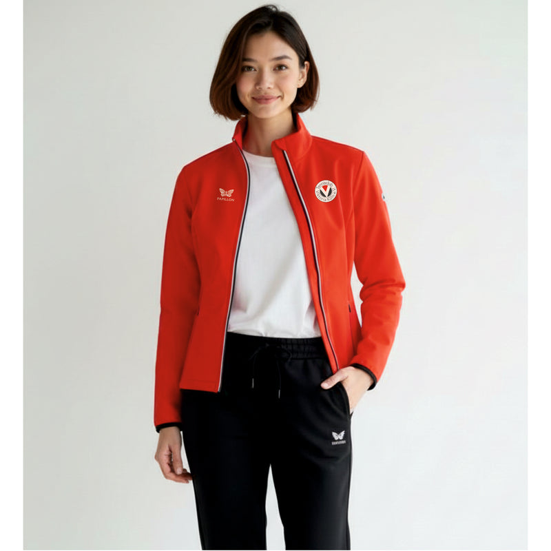 VIKTORIA TEAM VIKTORIA JACKE DAMEN, ROT