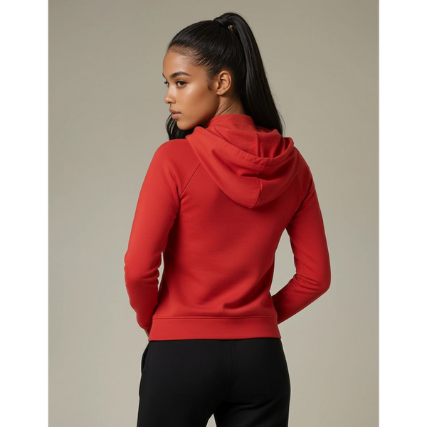 TEAM HOODIE DAMEN, ROT