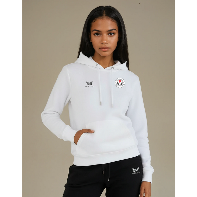 TEAM HOODIE DAMEN, WEISS
