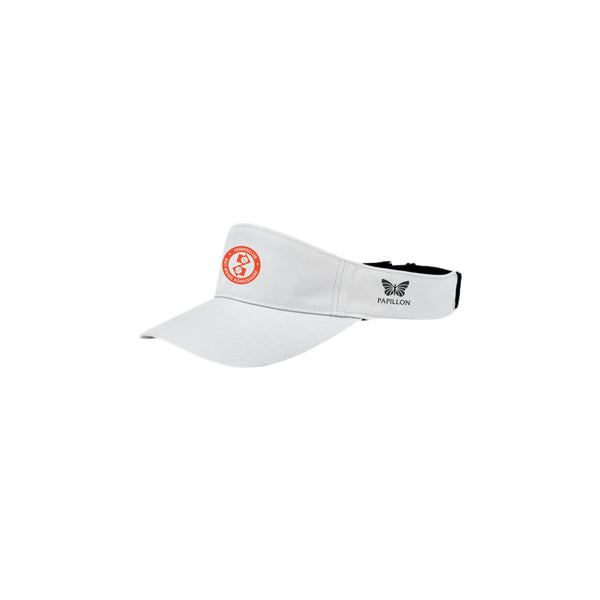 TCRWK VISOR DAMEN & HERREN, WEISS