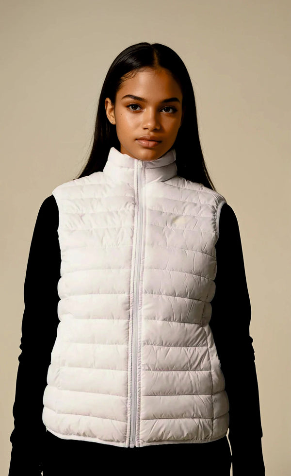 COLIA WESTE WATTIERT DAMEN, WEISS -NEU-