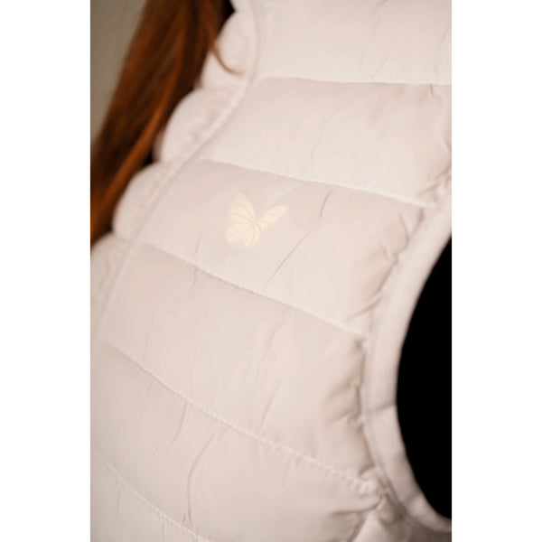 COLIA WESTE WATTIERT DAMEN, WEISS -NEU-