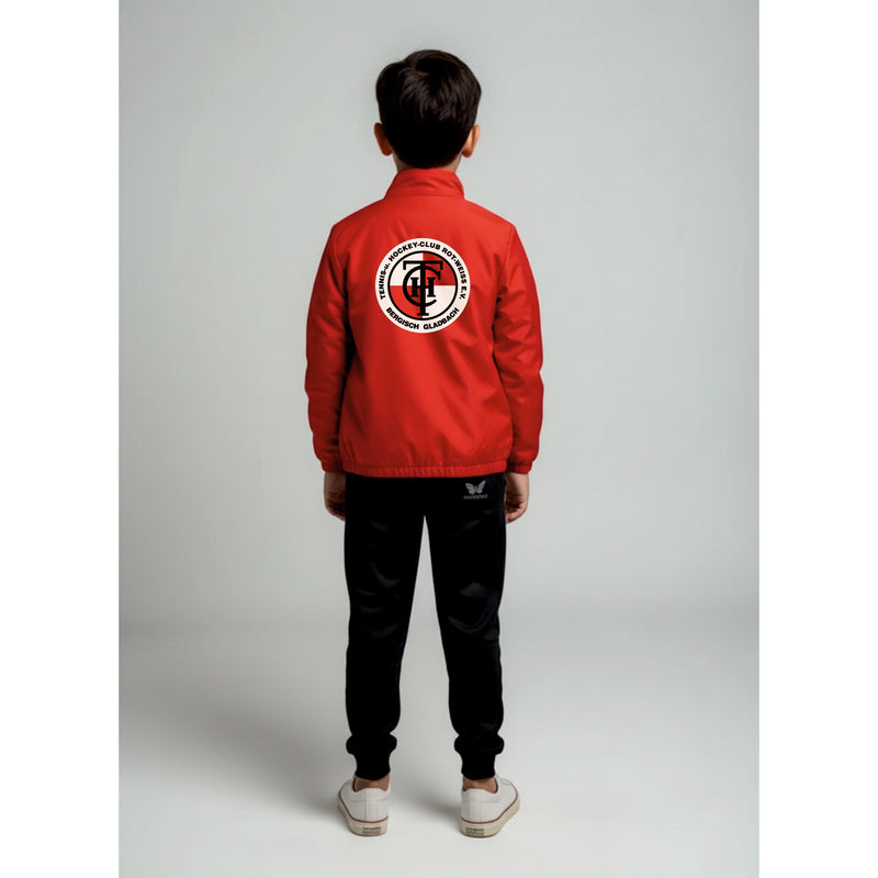THC RW BG HOCKEY REGENJACKE, JUNIOREN, ROT