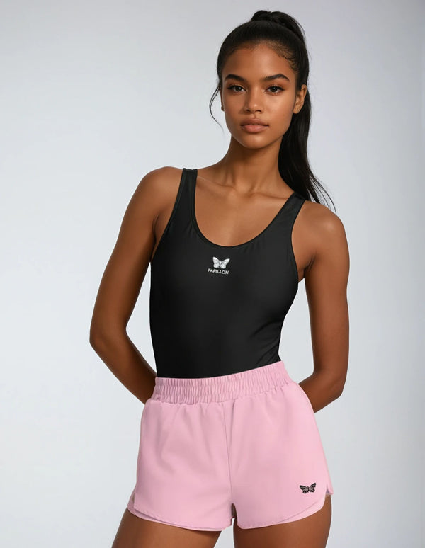 TENNIS SHORT DAMEN, PINK -NEU-